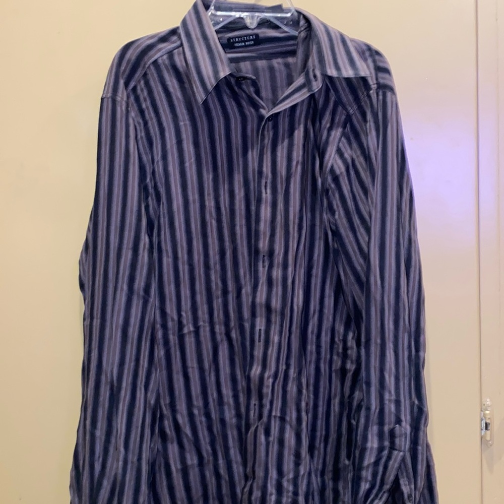 Structure button down shirt - m